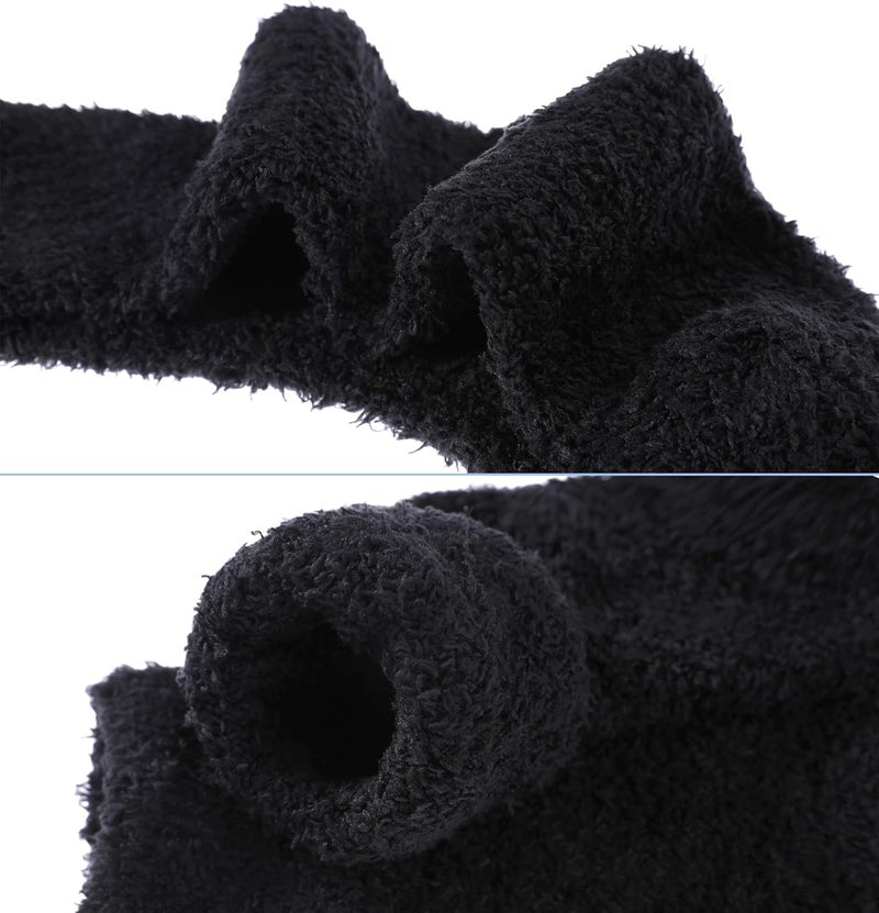 SDBING Fuzzy Socks for Women Soft Fluffy Home Sleeping Socks Cozy Warm Slipper Socks 6 or 5 Pairs - Image 4